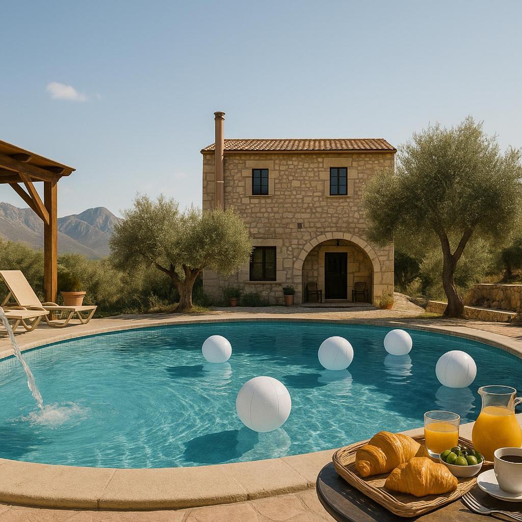 Chania'S Diamond Villas - Aqua Bliss With Private Pools Gavalochori Exterior photo